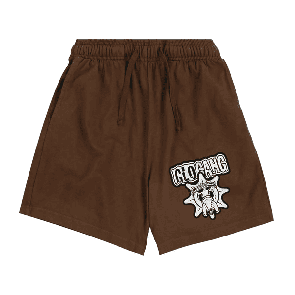 The Glo Gang Sun Font Shorts