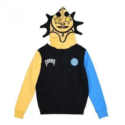 Latest The Man Glo Gang Full Zip Up Hoodie