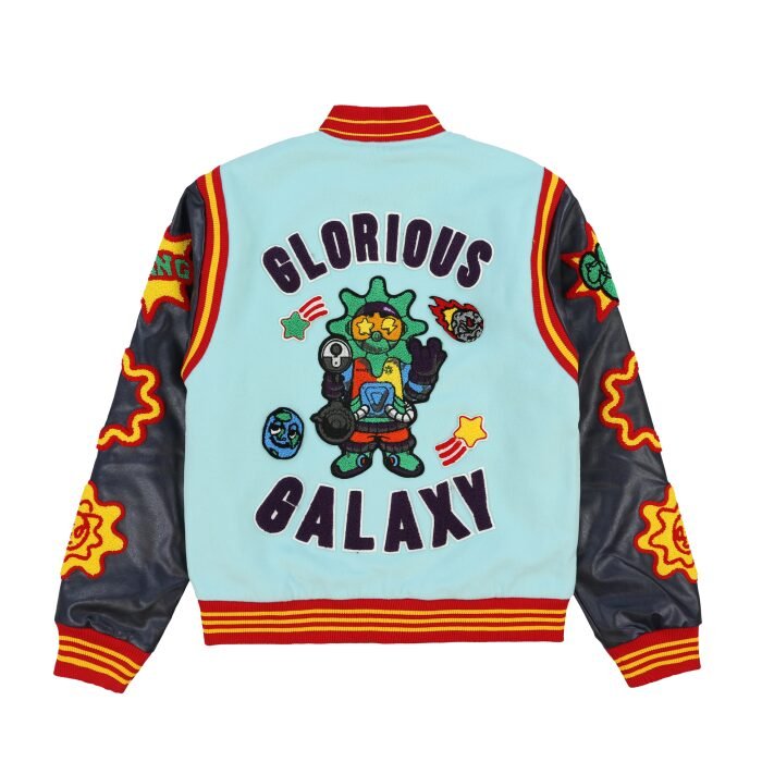 Glorious Galaxy Varsity Jacket